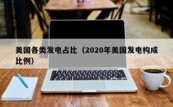 美国各类发电占比（2020年美国发电构成比例）