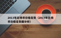 2013年比特币价格走势（2013年比特币价格走势图分析）